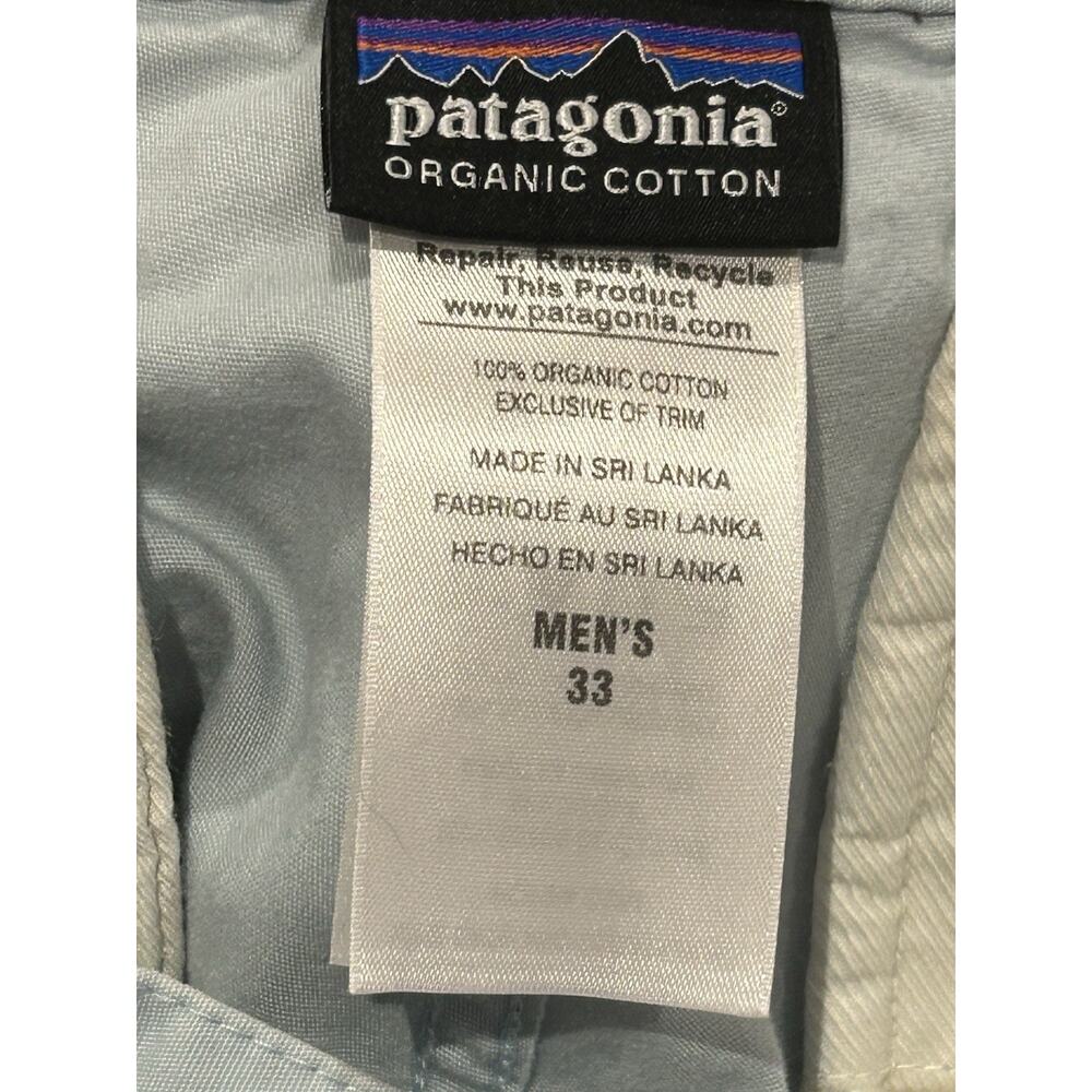 Patagonia Baby Blue Shorts Men's size 33 - Picture 4 of 4